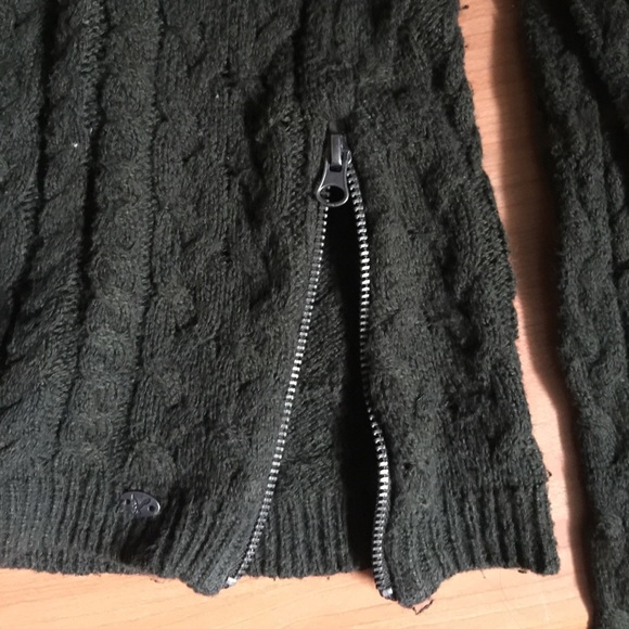 Olive Knit Sweater - Picture 3 of 3